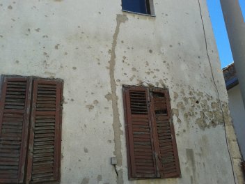 Zniszczenia w Mostarze